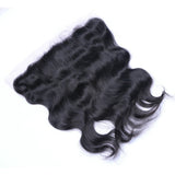 Body Wave Virgin Hair Natural Black Frontal