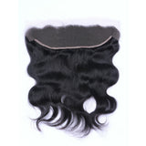 Body Wave Virgin Hair Natural Black Frontal