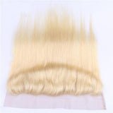 #613 Straight Frontal Virgin Hair Blonde Frontal