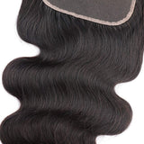 Body Wave 6*6 Lace Closure Virgin Hair Natural Black